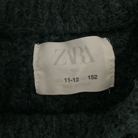 Green and Brown striped knit sweater - Picture 3 of 3